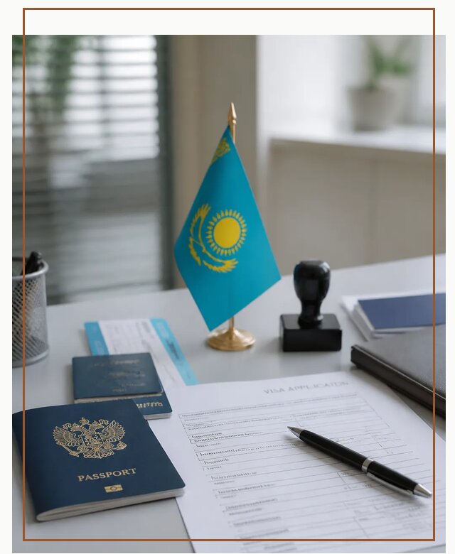 Оформление визы в Казахстан для поездки и работы в Ялуторовске