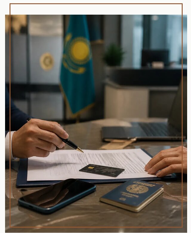 Открытие счета и банковской карты в Казахстане в Ялуторовске
